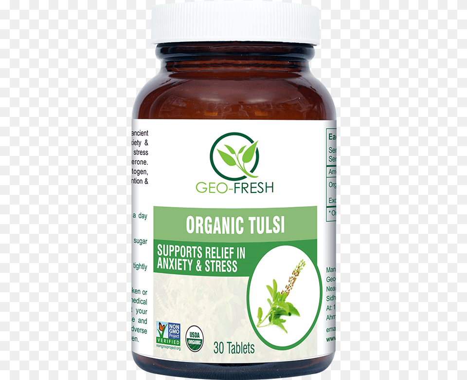 Organic Tulsi Tablet Geo Fresh Organic Gotu Kola 600 Mg Tablet, Herbal, Herbs, Plant, Astragalus Png