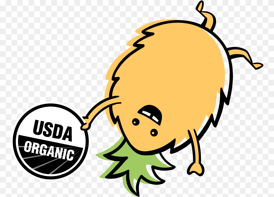 Organic Usda Organic, Baby, Person, Animal, Face Free Png Download