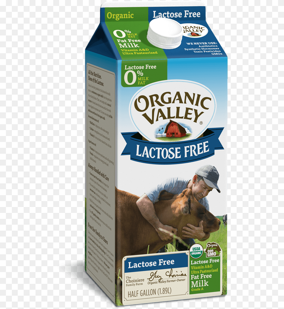 Organic Valley Lactose Whole Milk, Adult, Man, Male, Person Free Png