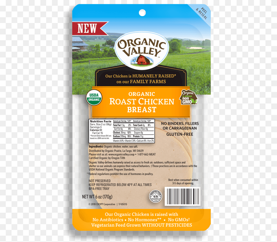 Organic Valley Uncured Ham, Advertisement, Poster, Food, Lunch Png