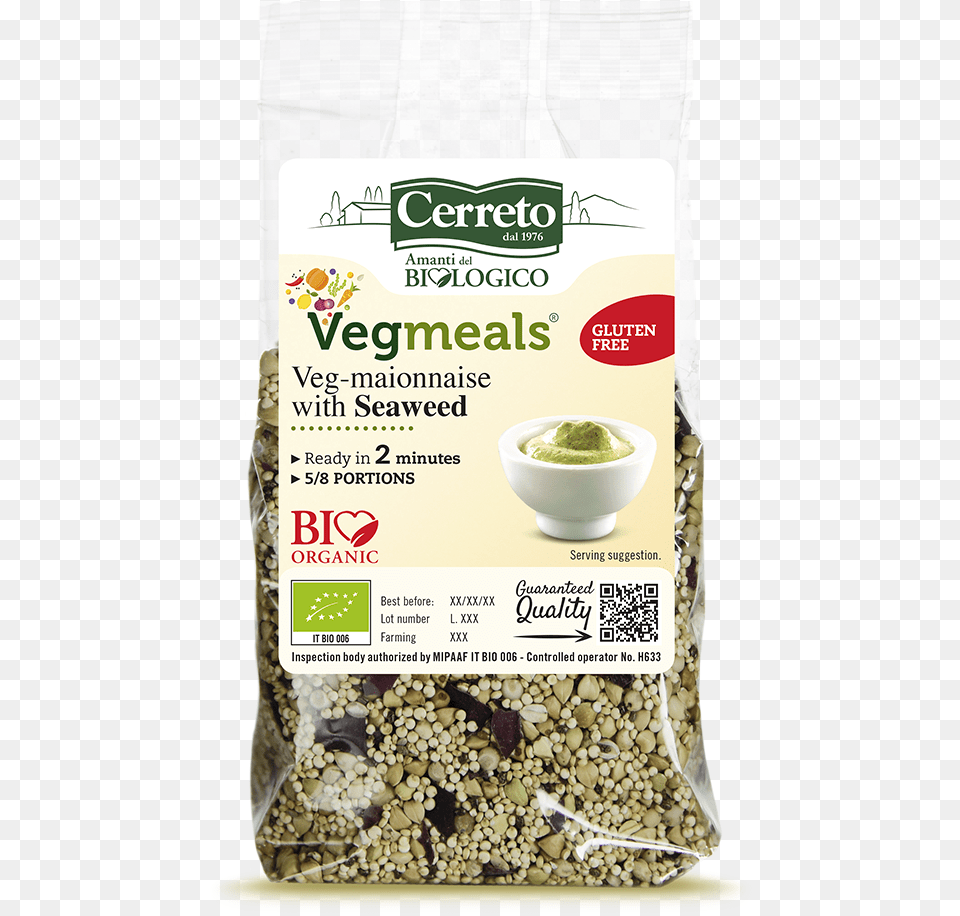 Organic Vegan Mix With Seaweed Pumpkin Seed, Qr Code, Food, Produce, Bean Free Transparent Png