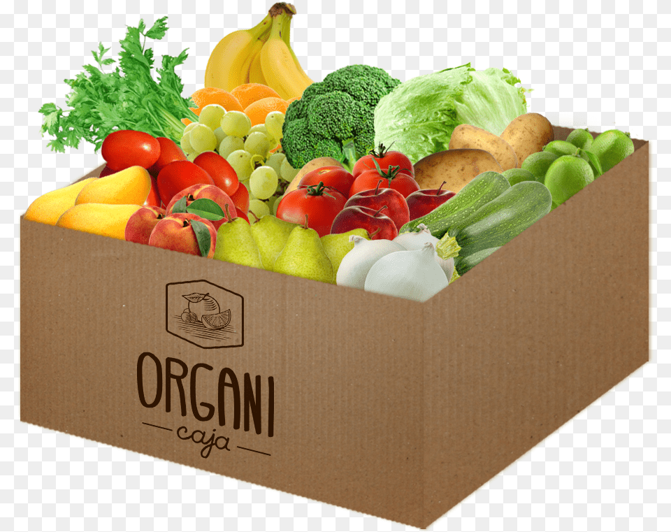 Organicaja Productos Org Nicos, Box, Food, Produce, Fruit Png