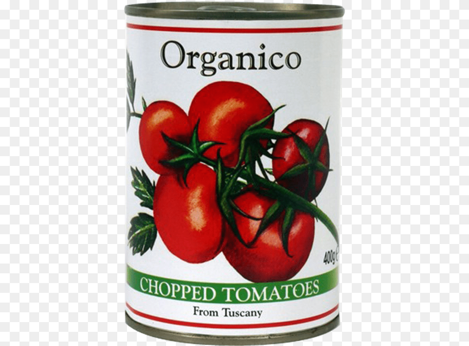 Organico Chopped Tomatoes From Tuscany 400g Plum Tomato, Aluminium, Tin, Can, Canned Goods Png Image