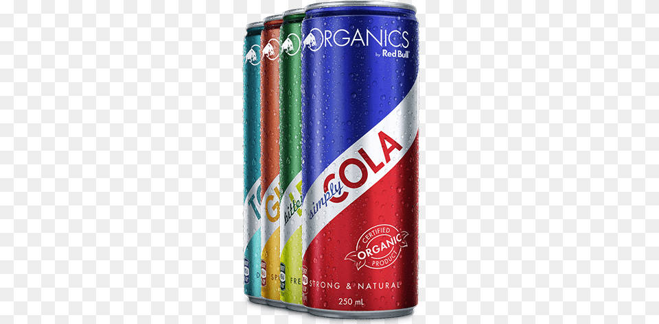 Organics By Red Bull Canette Red Bull, Can, Tin Free Png