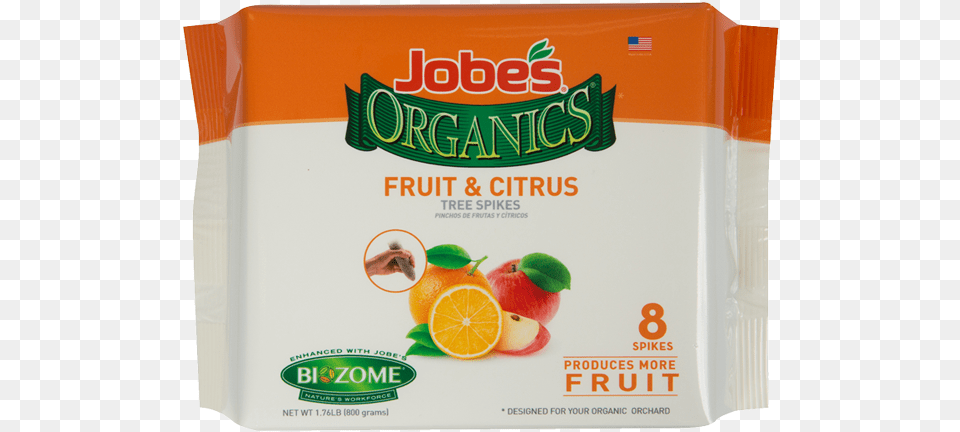 Organics Spikes For Fruit U0026 Citrus Trees Company Citrus Tree Fertilizer, Beverage, Juice, Citrus Fruit, Food Png Image