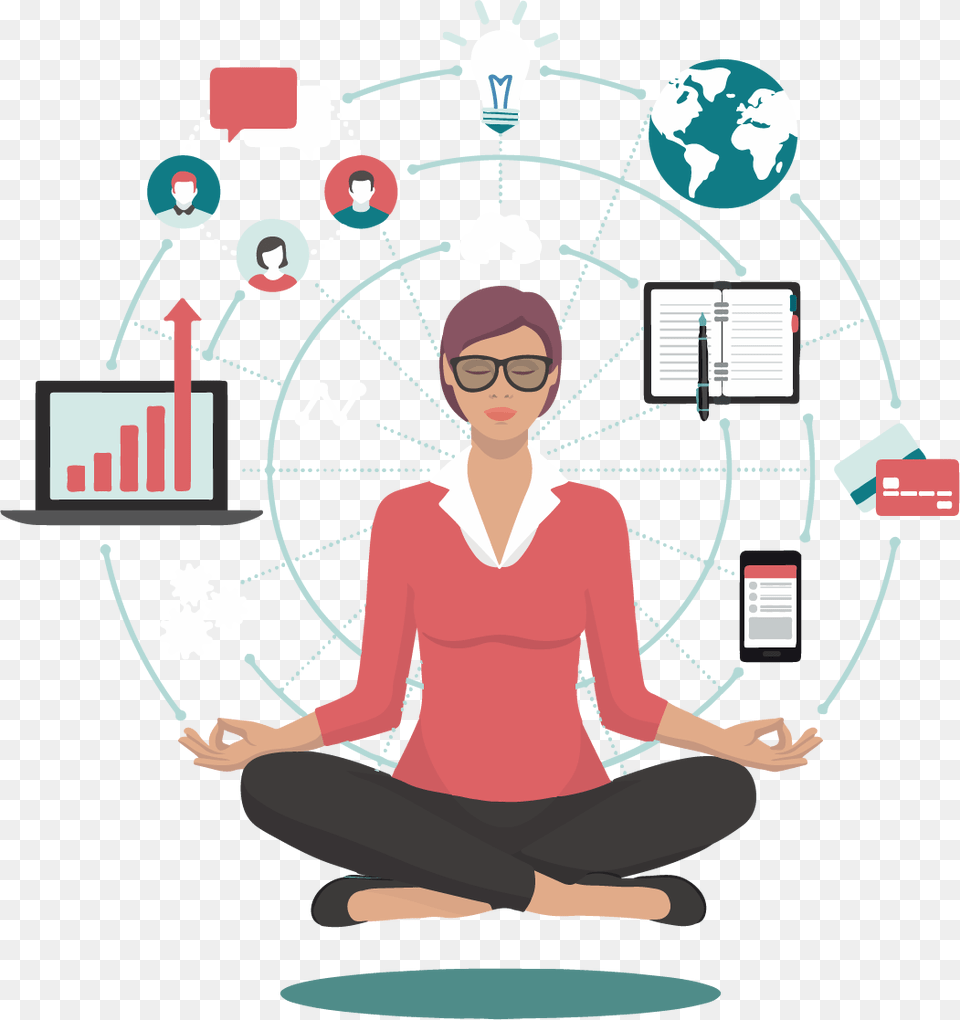 Organization Job Well Being Illustration Backend Women Entrepreneur Job Ad, Woman, Adult, Person, Female Free Png