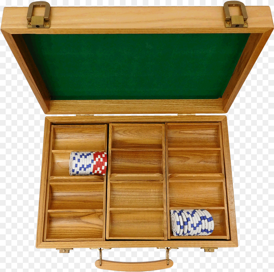 Organize And Store Poker Chips Plank, Box, Wood, Tape, Cabinet Free Png