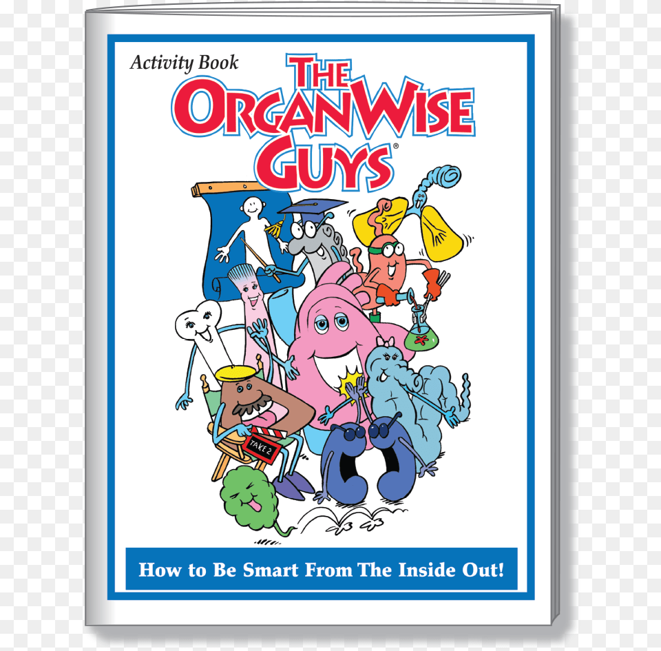 Organwise Guys Book, Comics, Publication, Advertisement, Poster Free Png