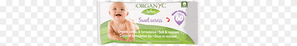 Organyc Baby 60 Sweet Caress Organic Cotton Baby W 2pack Organyc Baby Wipes 100 Percent Organic Cotton, Person, Diaper, Head, Face Free Transparent Png