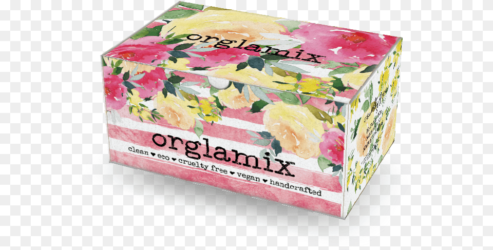 Orglamix Subscription Box July 2019 Wildflowers Box, Cardboard, Carton, Birthday Cake, Cake Png Image