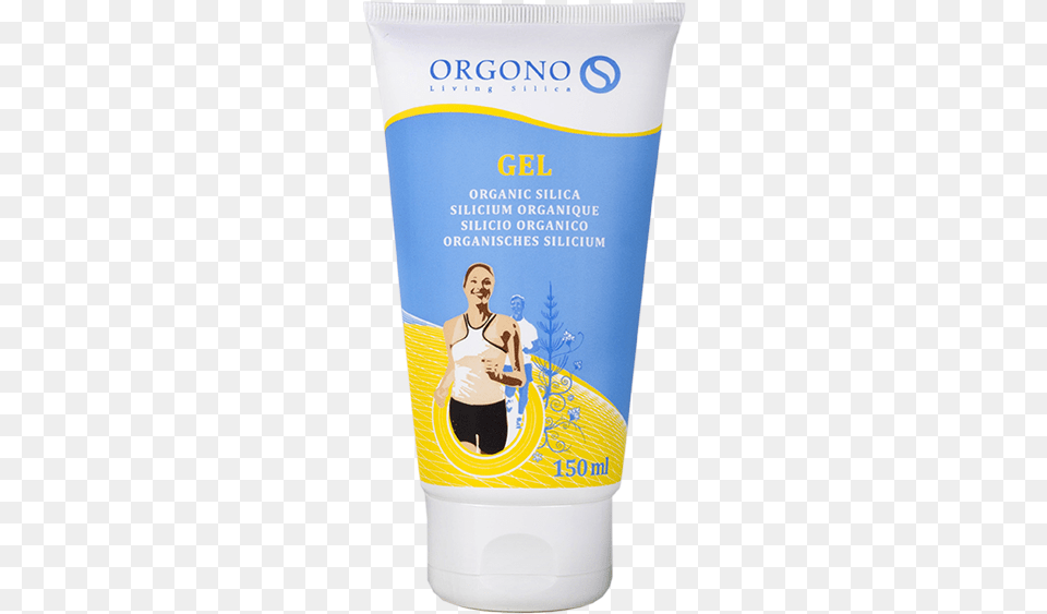 Orgono Living Silica Gel Sunscreen, Bottle, Cosmetics, Lotion, Adult Free Png