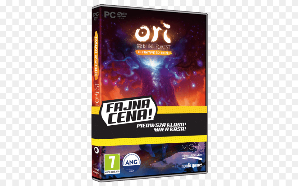 Ori And The Blind Forest Definitive Edition, Advertisement, Poster, Book, Publication Png