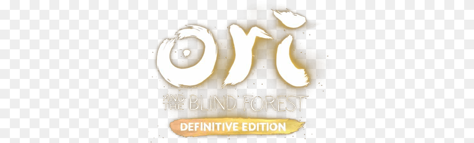 Ori And The Blind Forest Logo Transparent, Advertisement, Text, Book, Publication Free Png Download