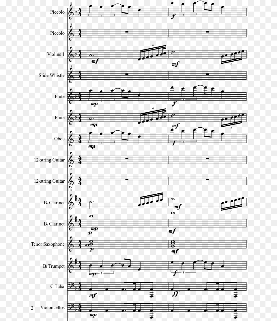 Ori And The Blind Forest Main Theme Violin Creeper Aw Man Sheet Music, Gray Png