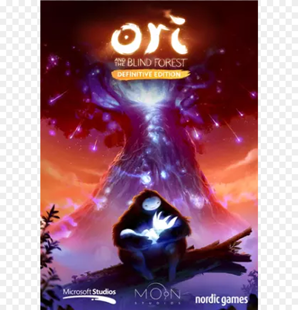 Ori And The Blind Forest Switch, Advertisement, Book, Publication, Poster Png Image