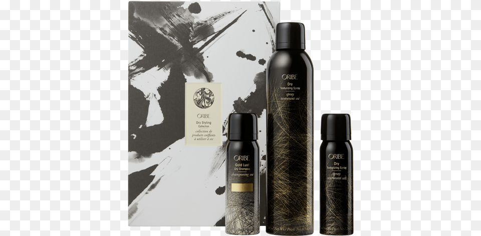 Oribe Dry Styling Collection, Bottle, Cosmetics, Perfume, Shaker Png Image
