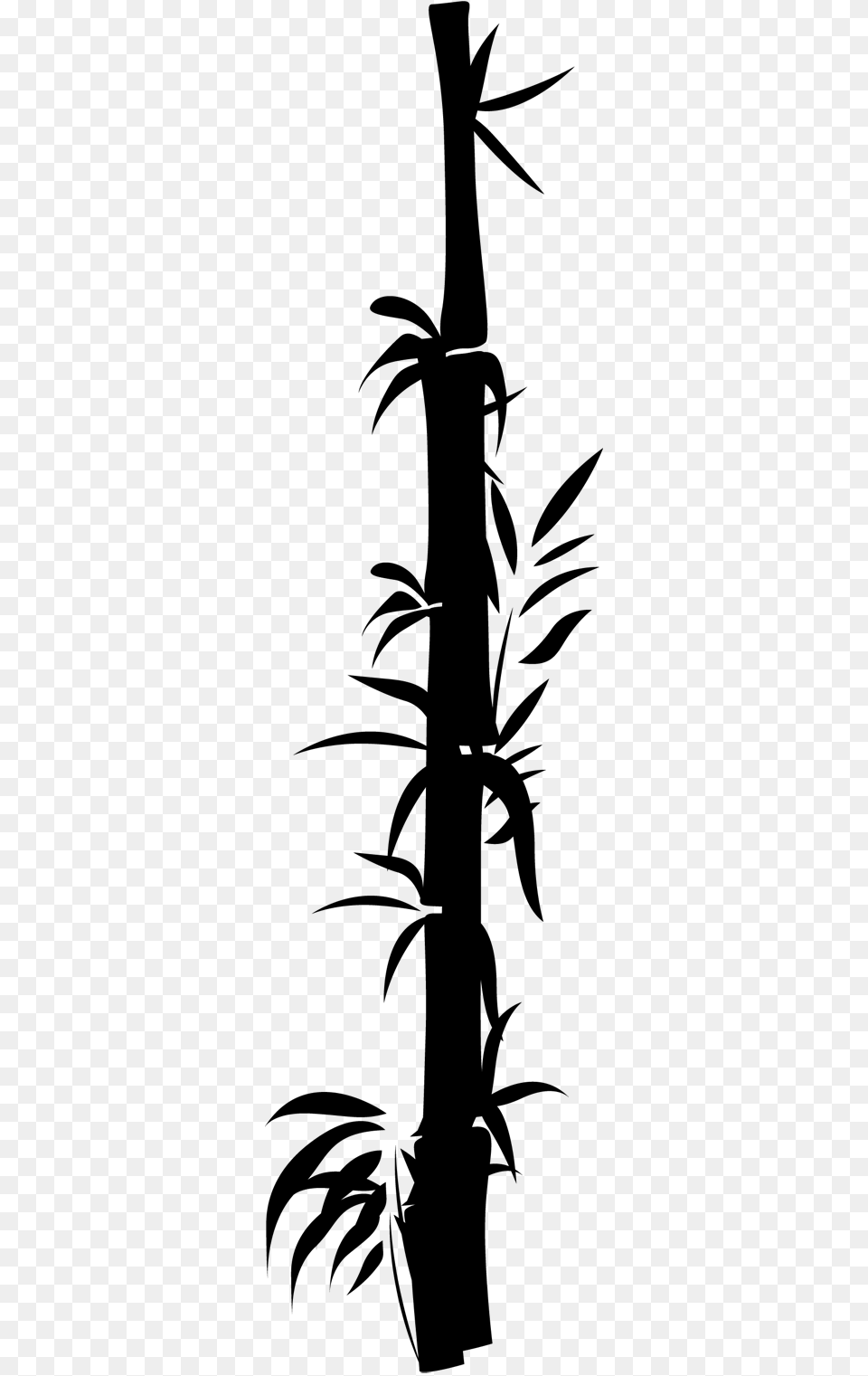 Oriental Bamboo Decal, Silhouette, Lighting, Symbol Png