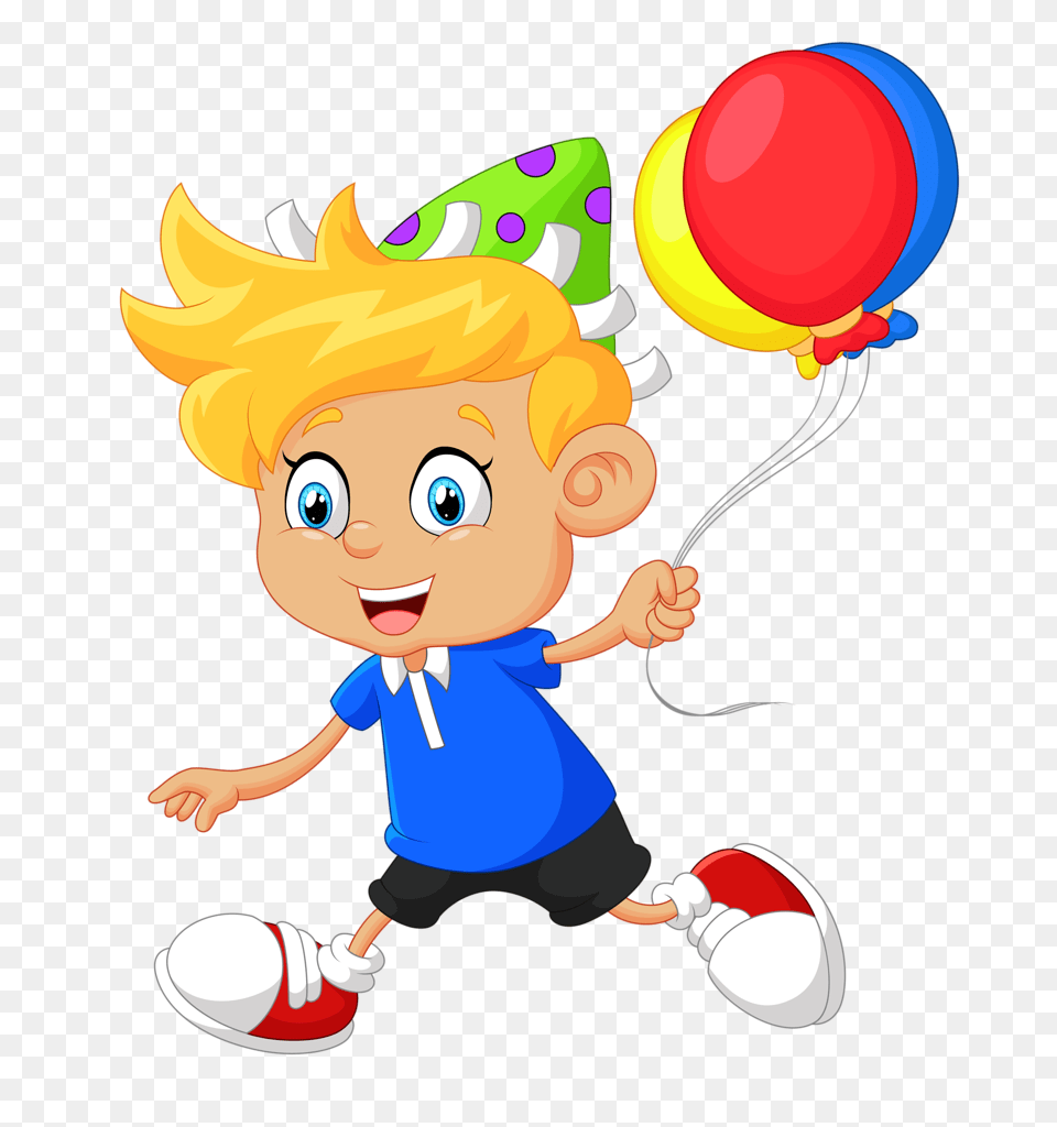 Orig Happy Birthday Random And Clip Art, Balloon, Baby, Person, Face Png