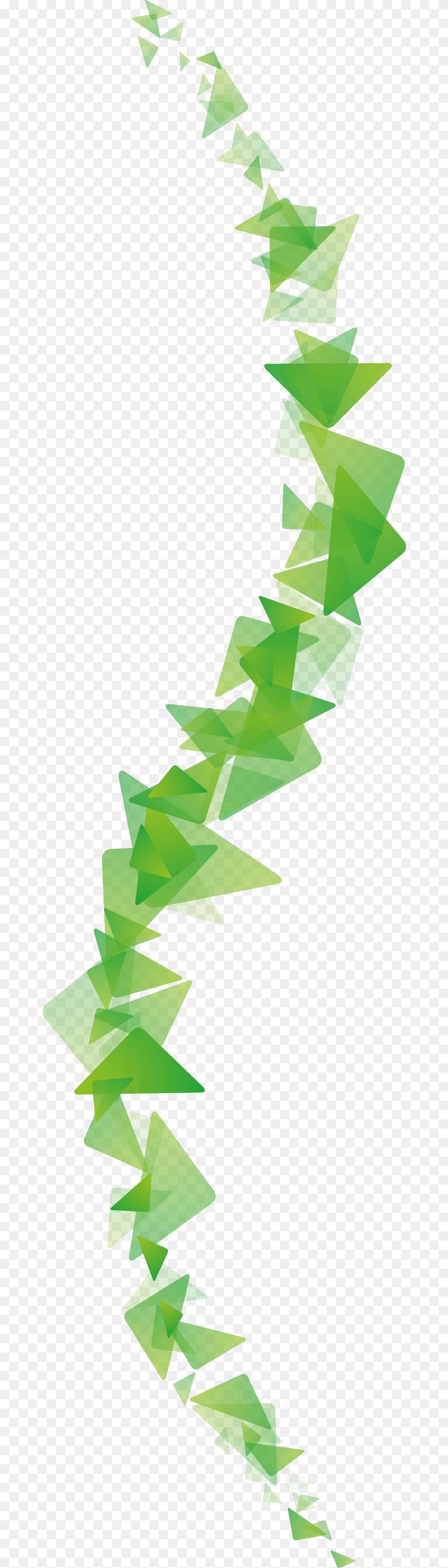 Origami, Green, Leaf, Plant, Grass Free Png Download