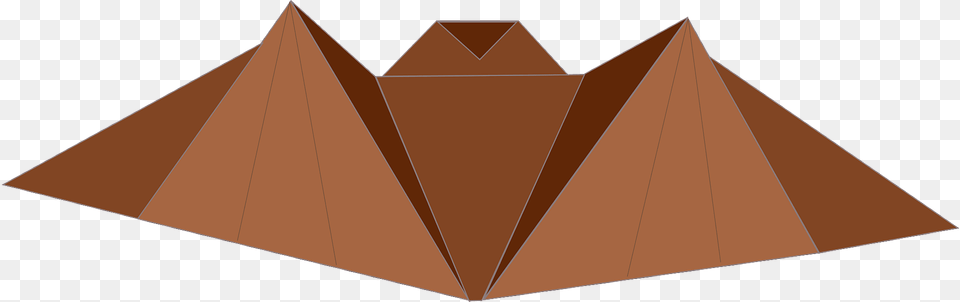 Origami Bat Clipart, Paper, Triangle Free Png