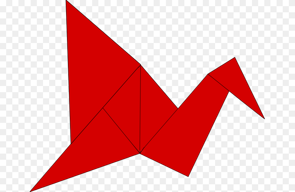 Origami Bird Red Origami Bird, Art, Paper Png