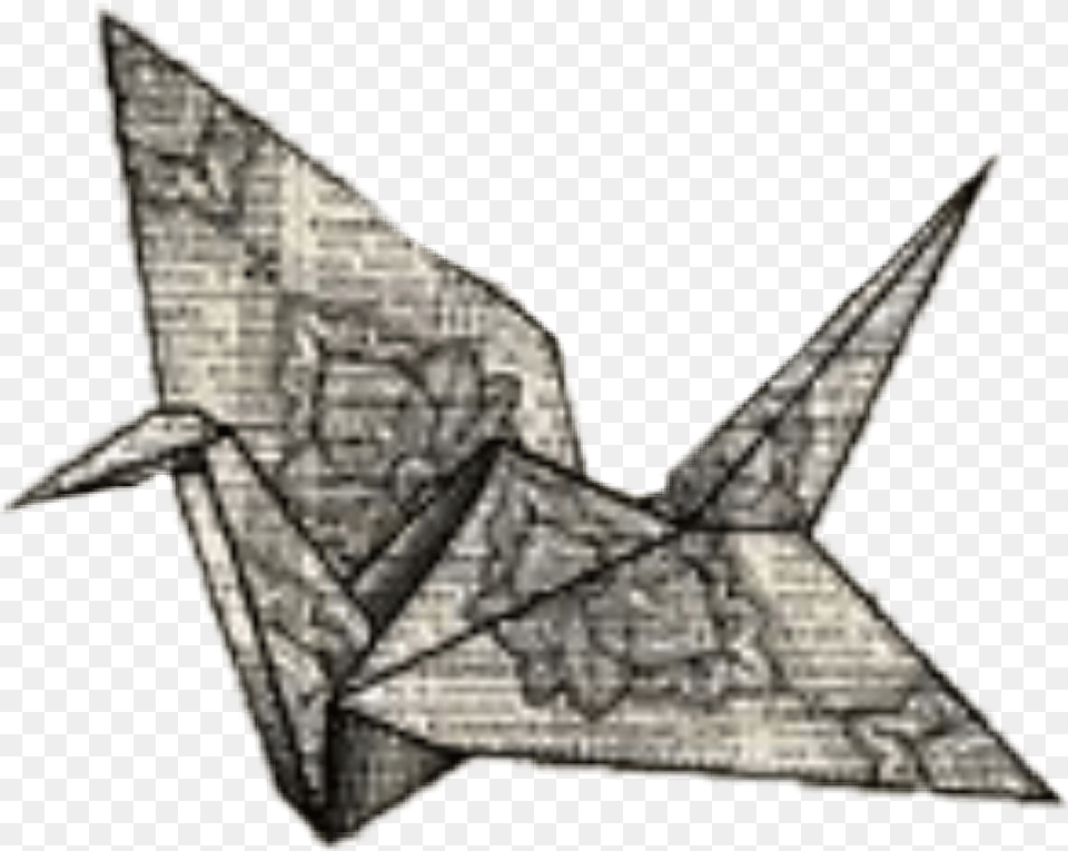 Origami Cranebirdpaper Folding Orizuru, Art, Paper Free Png Download