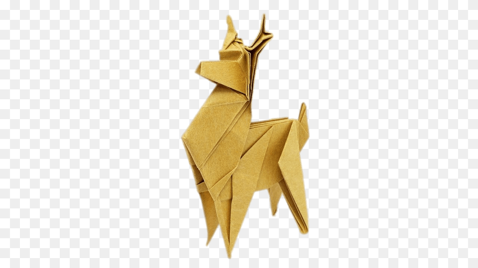 Origami Reindeer, Art, Paper, Clothing, Glove Png Image