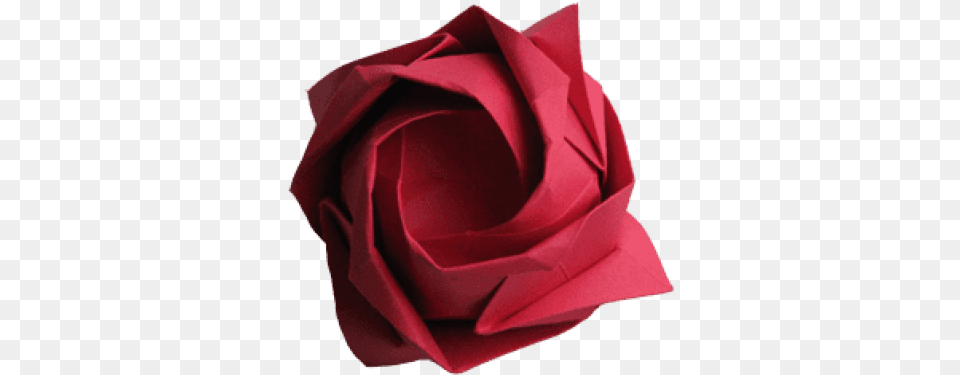 Origami Rose Images Transparent Flower Origami, Paper, Plant, Art Free Png Download
