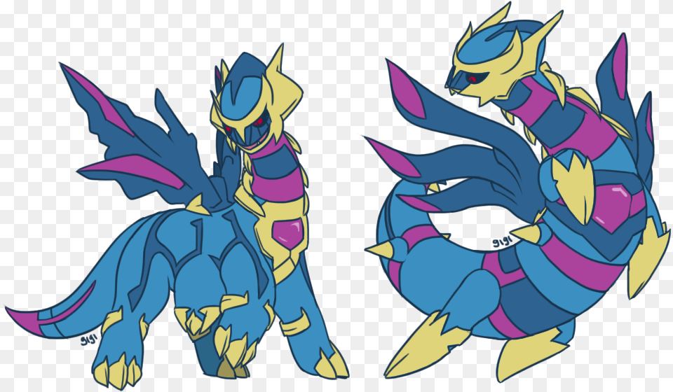 Origin Giratina Cartoon, Animal, Fish, Sea Life, Shark Free Transparent Png