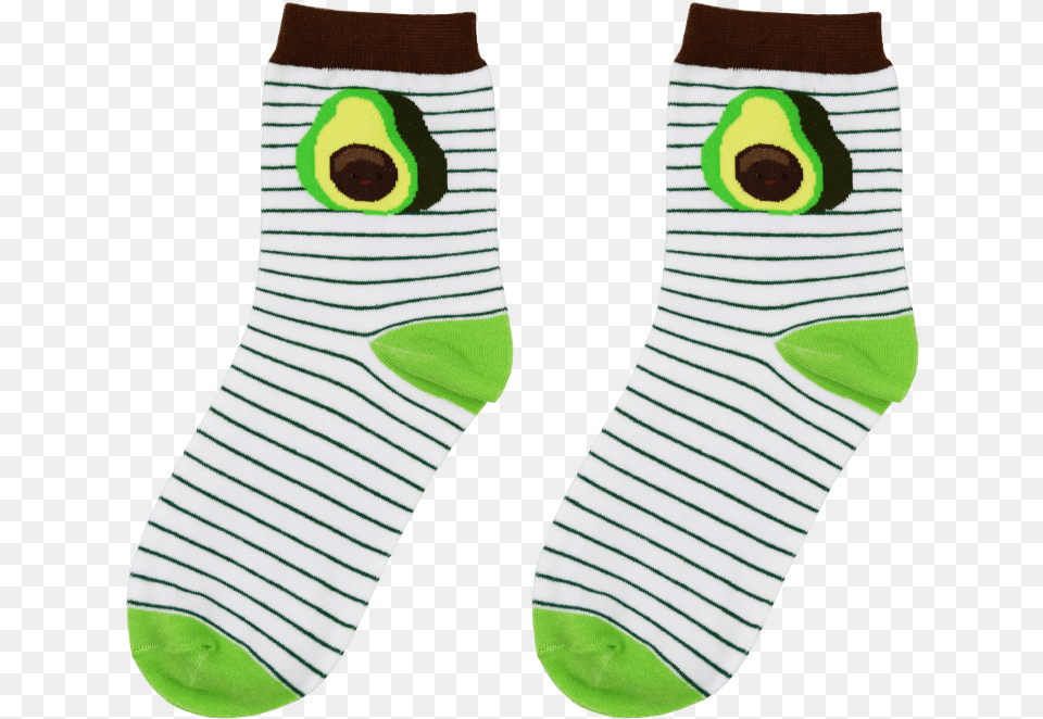 Original Avocado Socks, Clothing, Hosiery, Sock Free Transparent Png