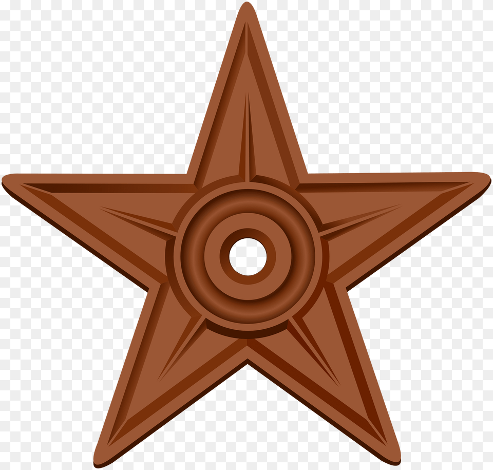 Original Barnstar Hires Clipart, Star Symbol, Symbol, Cross Png