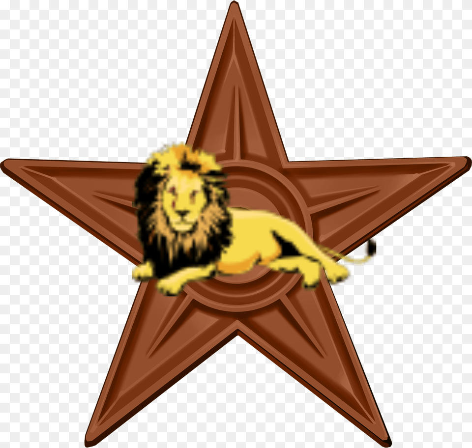 Original Barnstar Lion Nazi Insignia, Star Symbol, Symbol, Appliance, Ceiling Fan Free Png