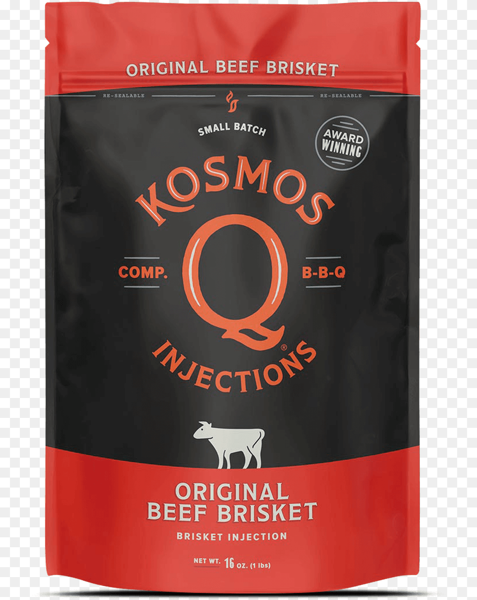 Original Beef Brisket Injection Front View Kosmo S Beef, Powder, Advertisement, Poster, Cup Free Transparent Png