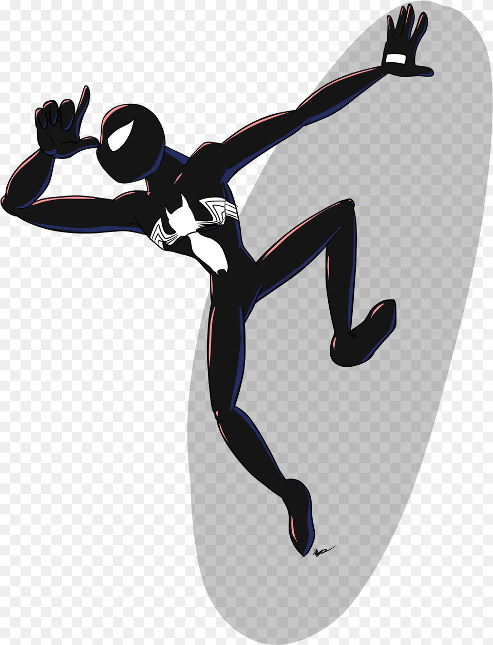 Original Black Suit Spiderman, Dancing, Leisure Activities, Person, Clothing Png Image