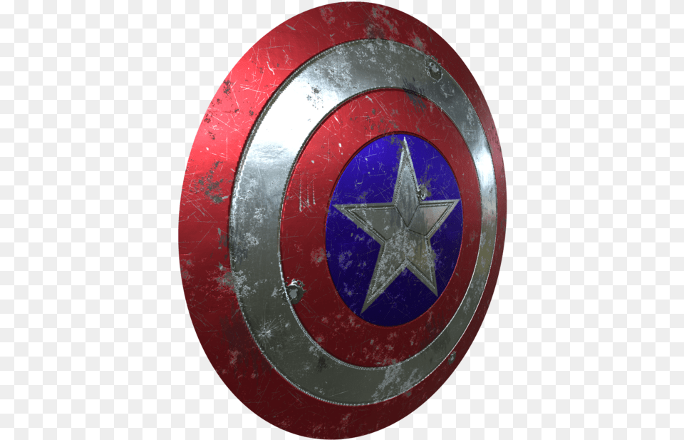 Original Captain America Shield Emblem, Armor, Hockey, Ice Hockey, Ice Hockey Puck Free Png