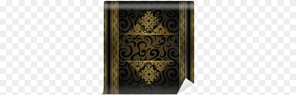 Original Card With A Vintage Elements And Decorative Ribbon, Art, Floral Design, Graphics, Pattern Free Transparent Png