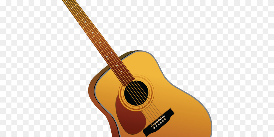 Original Cartoon Guitar, Musical Instrument, Bass Guitar Free Png