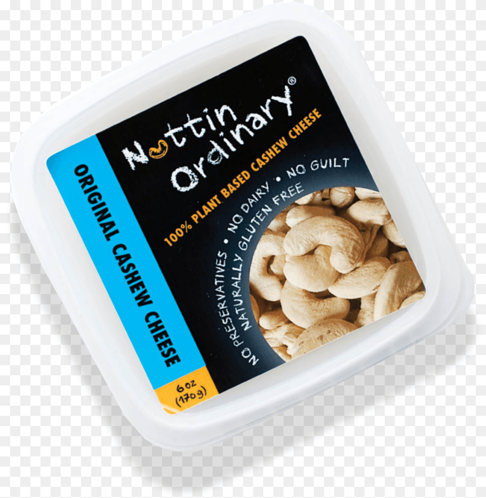 Original Cashew Cheese Plant Based Spread Cashew Nut, Food, Produce, Vegetable Free Png Download