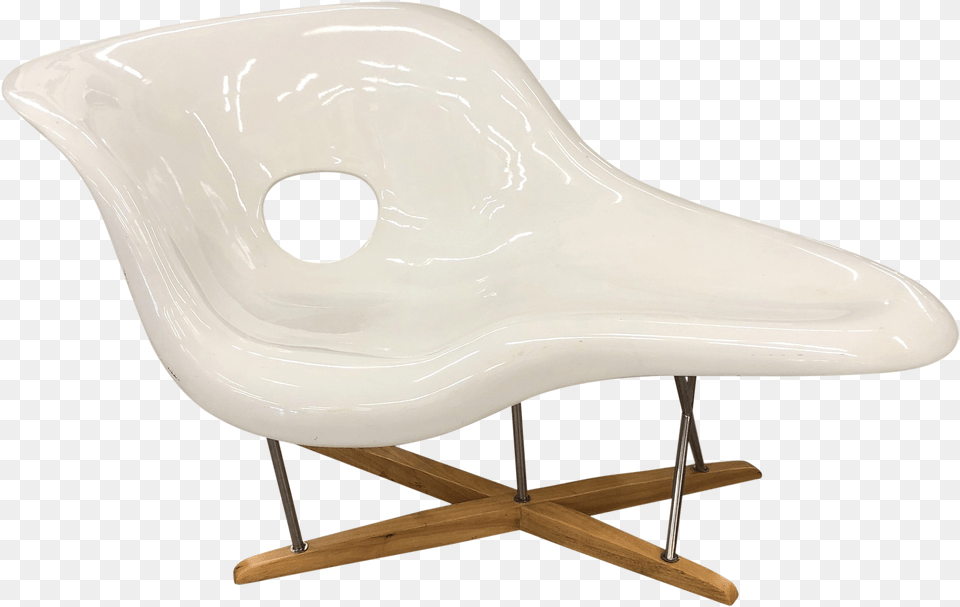 Original Charles Eames La Chaise From Decaso Vintage Antique Furniture, Chair, Wood, Armchair Free Png Download