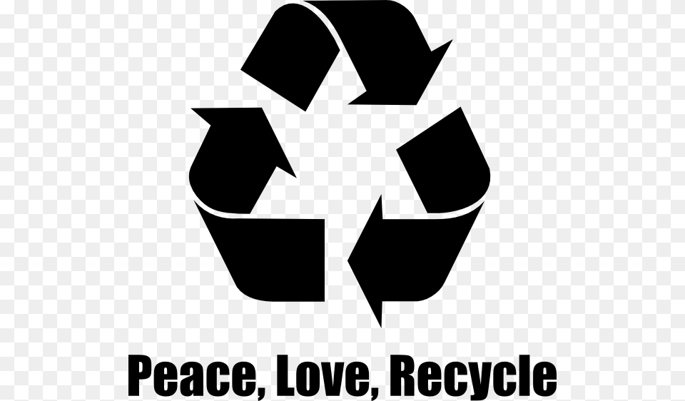 Original Clip Art File Peace Love Recycle Svg, Recycling Symbol, Symbol Free Png