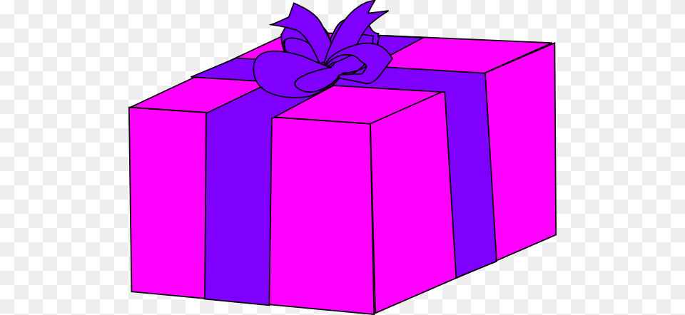 Original Clip Art File Pink Gift Box Svg Free Png Download