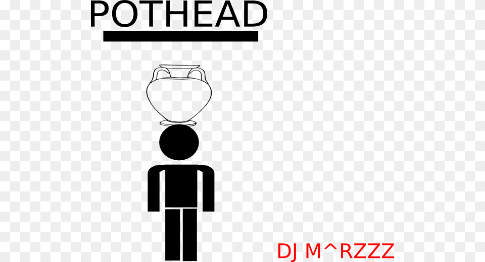 Original Clip Art File Pothead Svg Downloading, Stencil Free Png