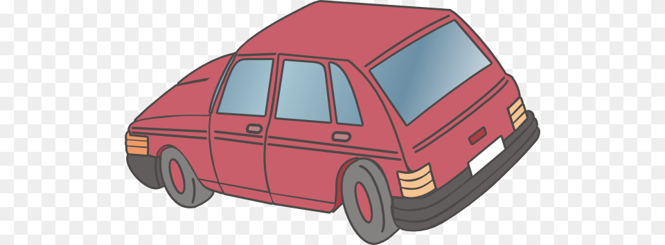 Original Clip Art File Red Car Svg Images Downloading, Vehicle, Transportation, Sedan, Alloy Wheel Free Png Download