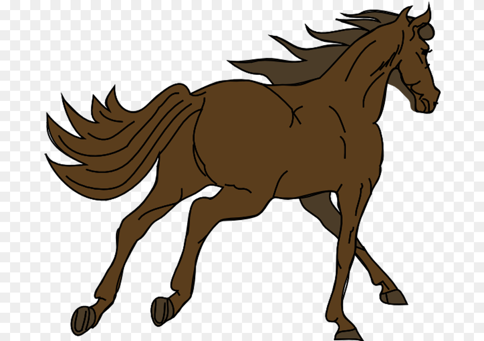 Original Clip Art File Running Horse 2 Svg Images, Animal, Colt Horse, Mammal, Person Free Png