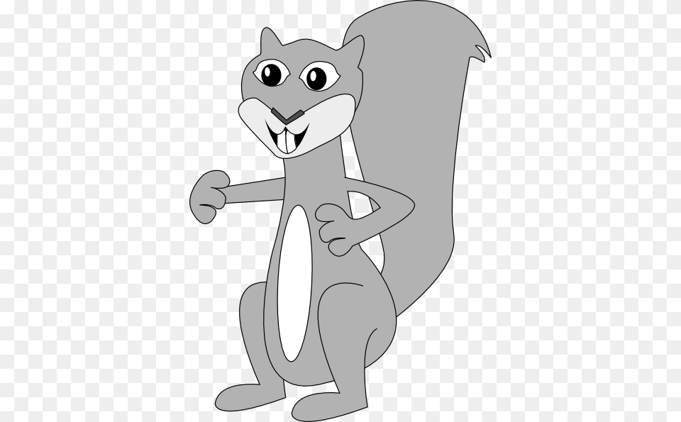 Original Clip Art File Squirrel Svg Images Downloading, Cartoon, Animal, Cat, Mammal Free Png