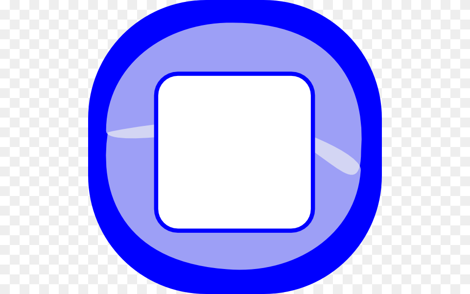 Original Clip Art File Stop Blue Button Svg Images Circle, Clothing, Hardhat, Helmet, Text Png Image