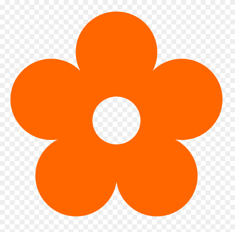 Original Clipart Orange Flower Clip Art, Plant, Daisy, Anemone, Produce Png