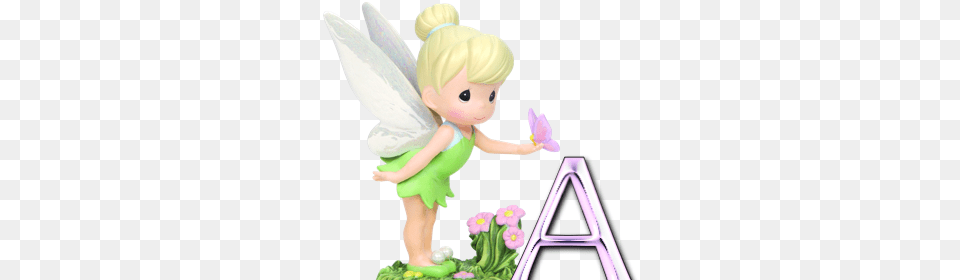 Original Clipart Tinkerbell Precious Moments Wings Of Wonder Tinker Bell, Baby, Person, Toy, Doll Free Png Download