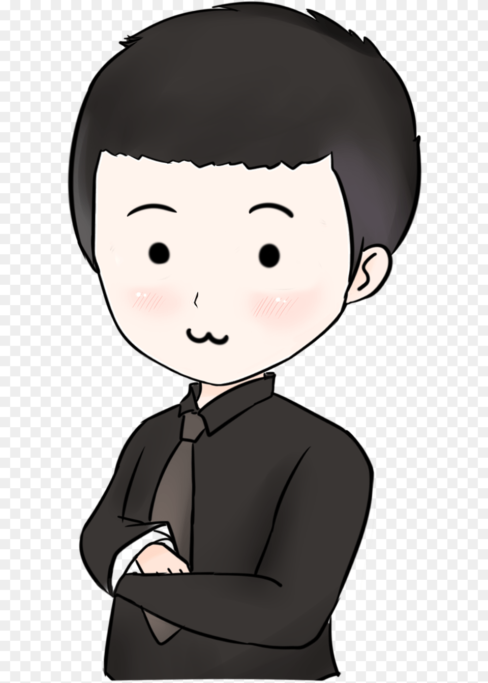 Original Cute Teenager Vector And Psd, Accessories, Publication, Tie, Formal Wear Free Png Download