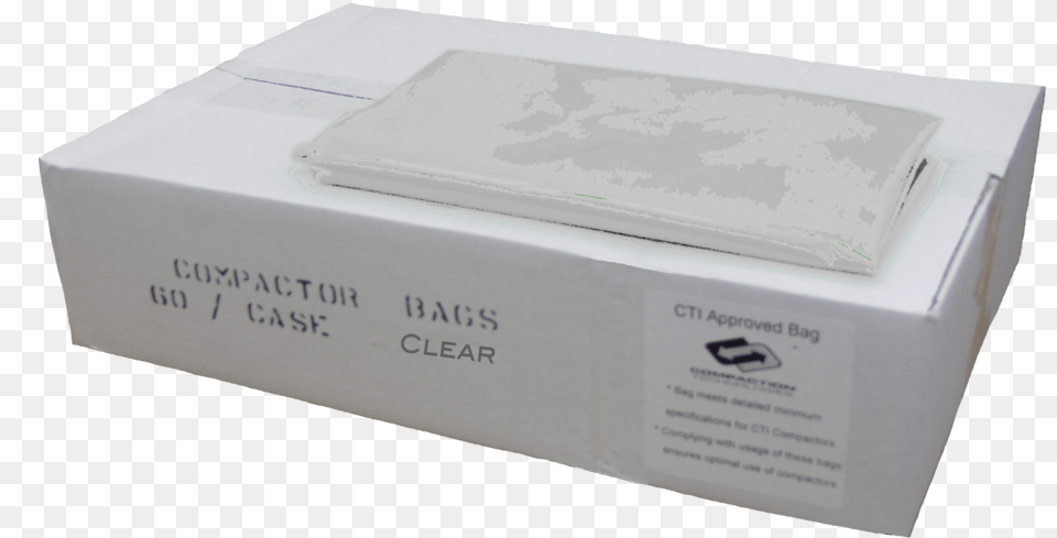 Original Ecotrash Clear Trash Bags Box, Cardboard, Carton, Paper Free Png Download